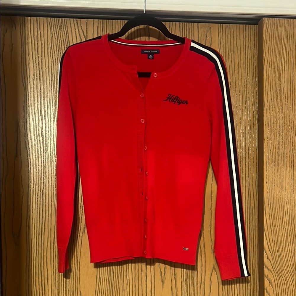 Tommy Hilfiger Red Women's Sweater